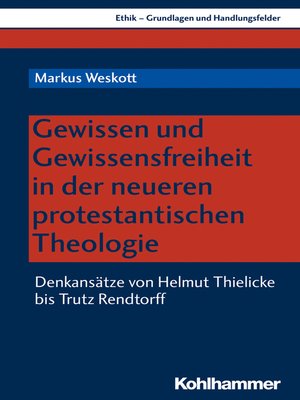 cover image of Gewissen und Gewissensfreiheit im neueren Protestantismus